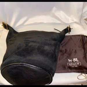 SOLD - Coach Blk XL Berkeley Duffle 9010